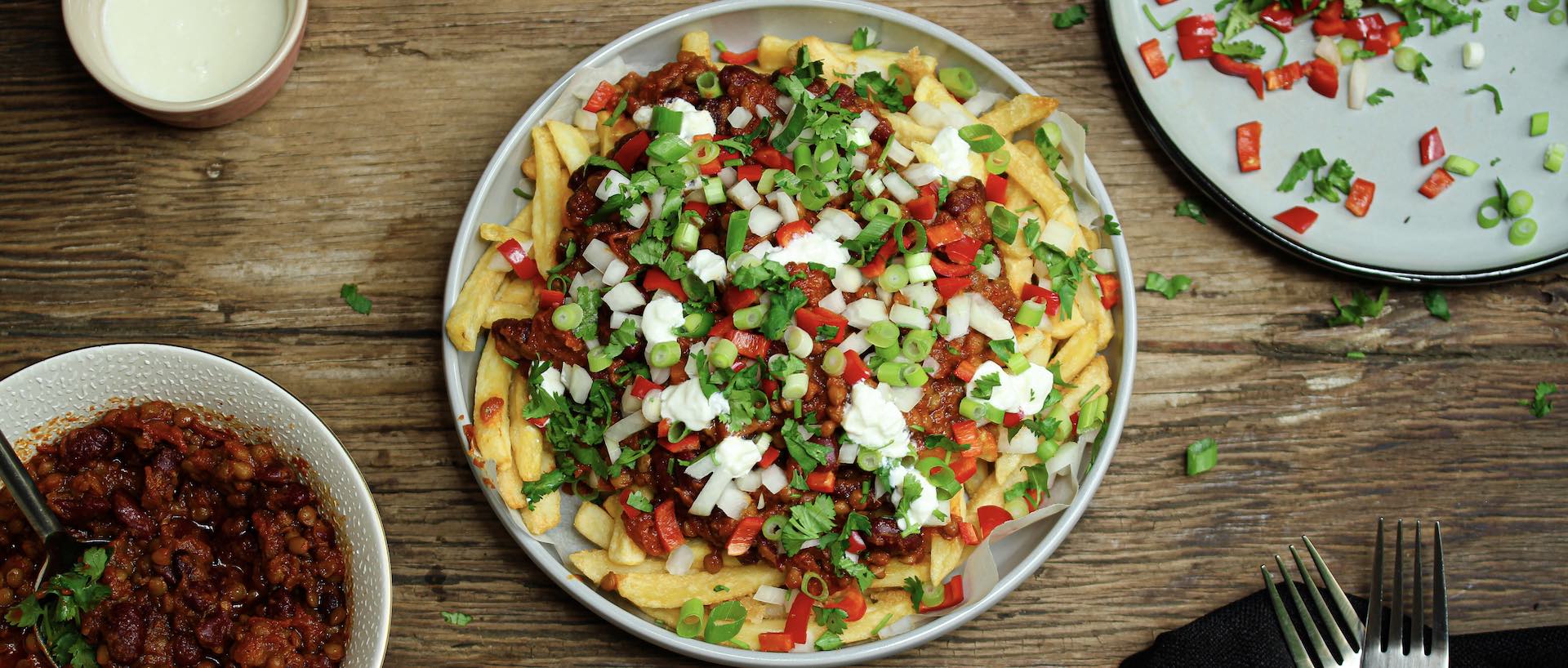 Meatfree Loaded Fries