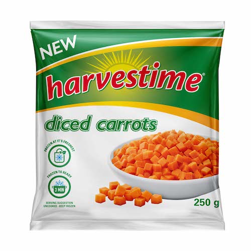 Diced Carrots 250g