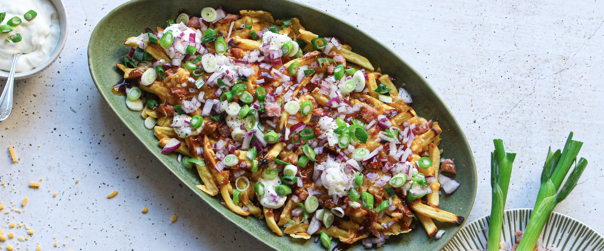 Cheese & Bacon Loaded Fries