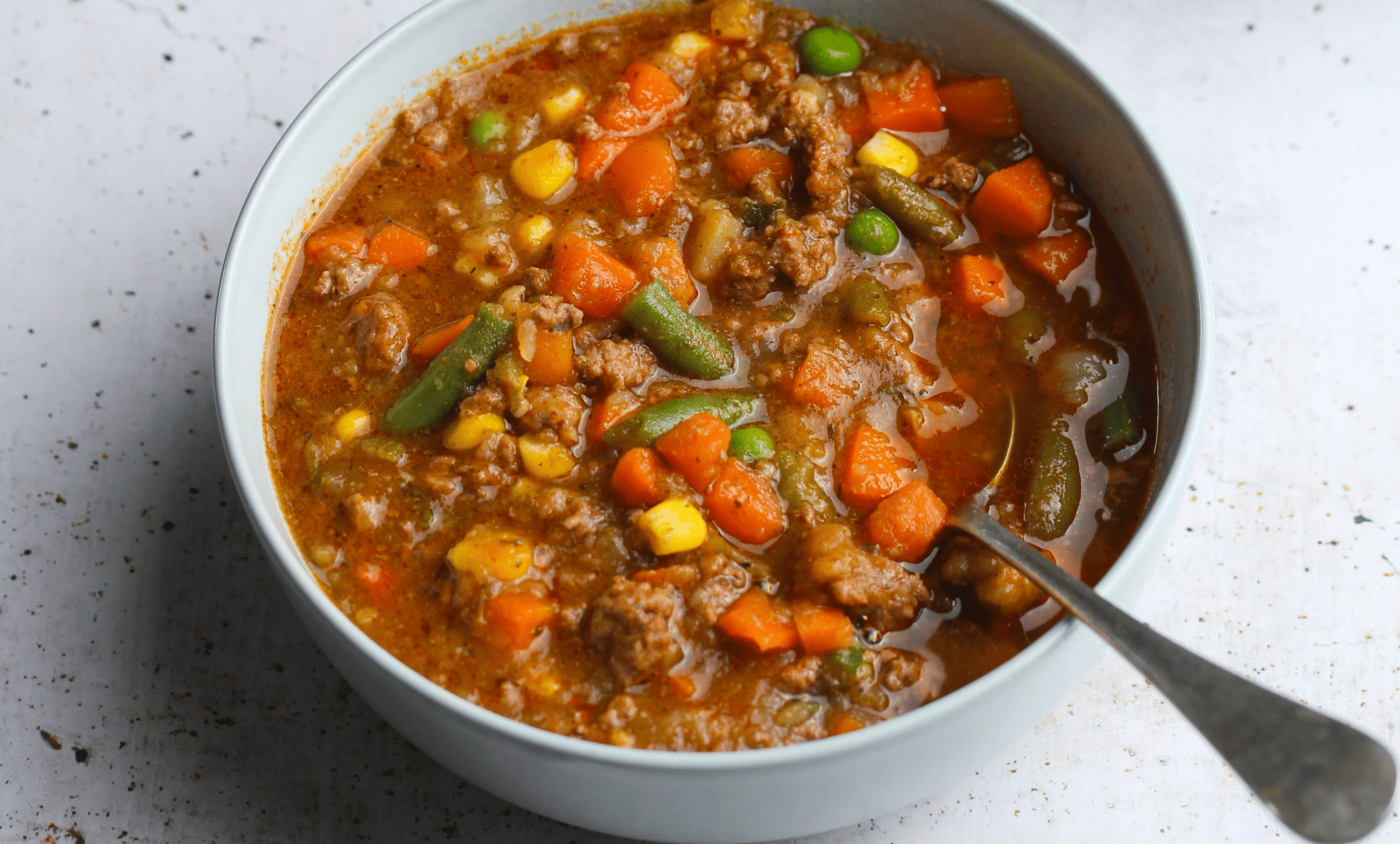 Hearty Chilli Beef and Veg Soup