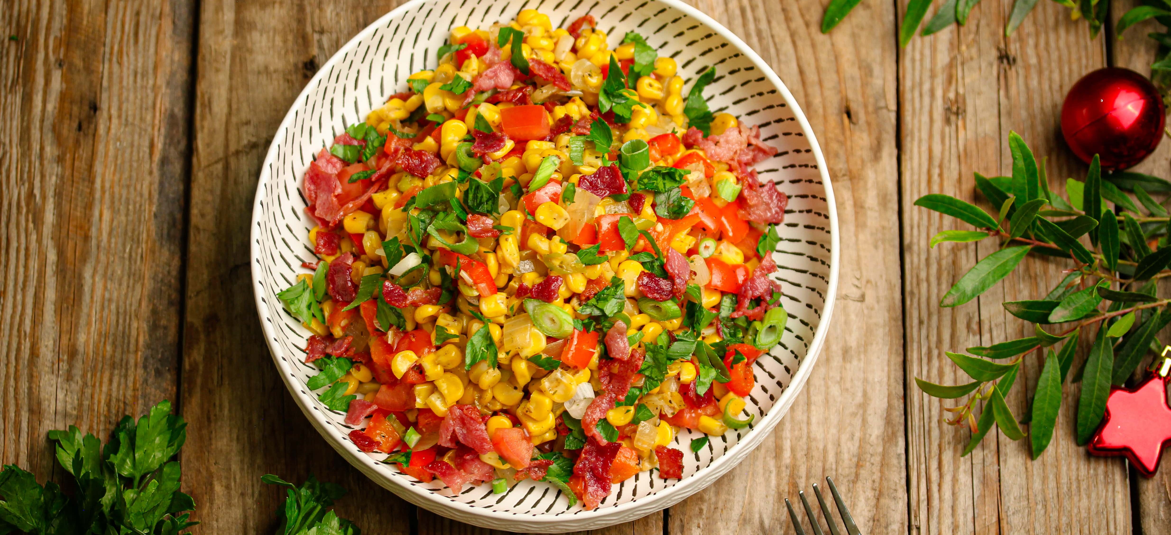 Festive Sauteed Corn
