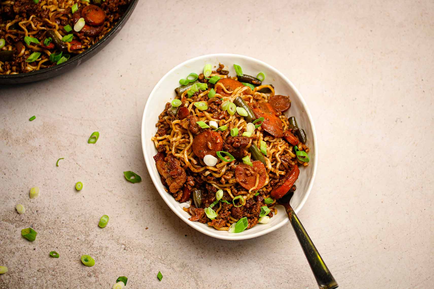 Beef Mince and Veg Noodles