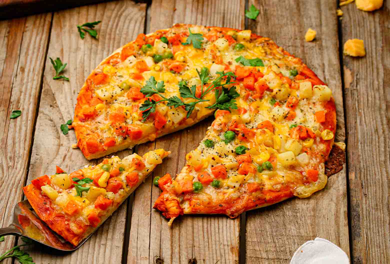 Grilled Pizza on the Braai with Harvestime All-in-one-Pot Mixed Vegetables